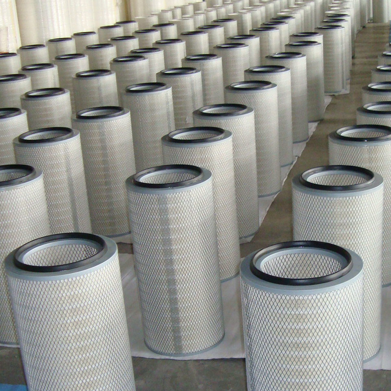 Wkłady do cementu Zbiorniki na kurz Filtry Odpylanie proszkowe Szybkie czyszczenie