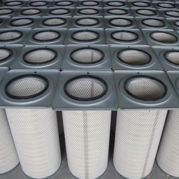 Wkład poliestrowy z filtrem przeciwpyłowym Plisowany wkład filtra z filtrem